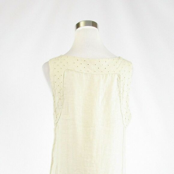 Piazza Del Tempio ivory shift dress L - Picture 8 of 8